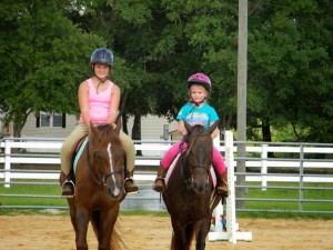 Horseback riding lessons are so much fun!