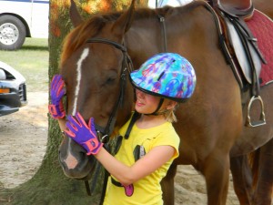 Riding lessons are a fun, affordable way for kids to be active outside!